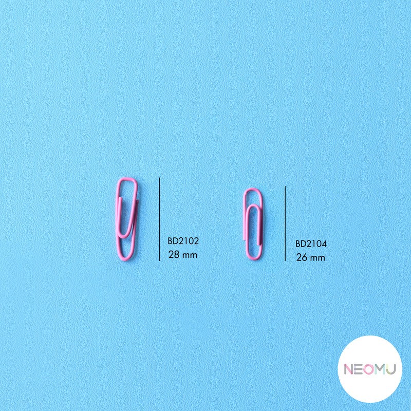 Bantex Paper Clip / Klip Penjepit Kertas Warna Warni BD210X (2)