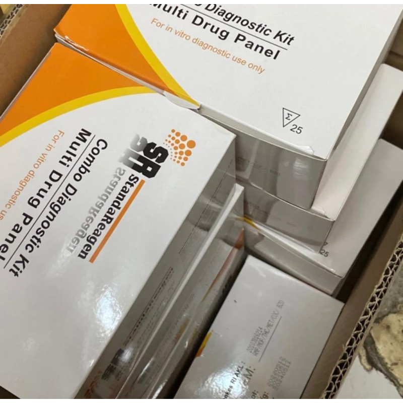 Jual Drug Abuse Test 6 Parameter box isi 25 merk SR Standar Reagen ...