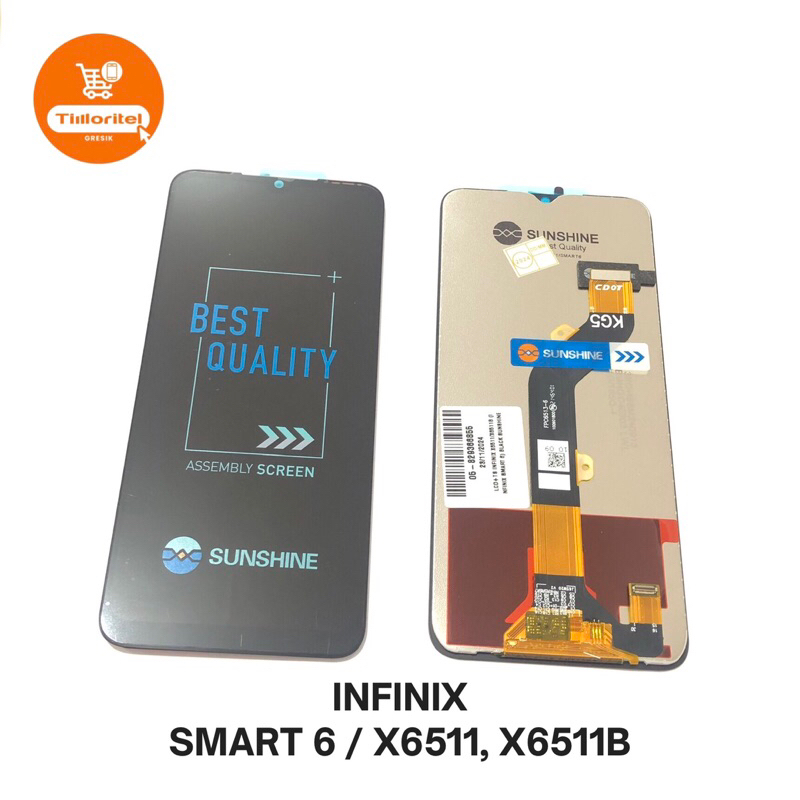 Jual LCD TOUCHSCREEN INFINIX X6511/X6511B/ X6511E (INFINIX SMART 6 ...