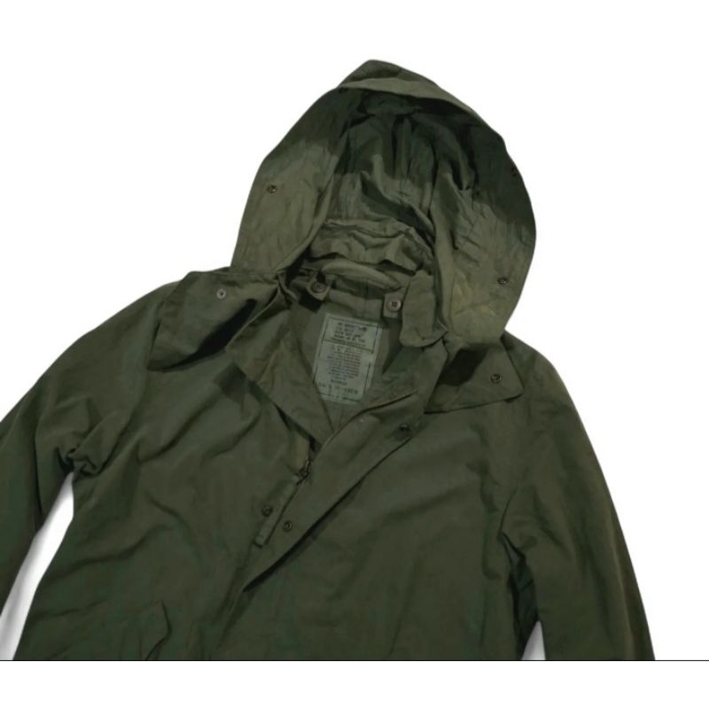 Jual BACK NUMBER Canvas Parka Militay Jacket Type FishTail | Shopee ...