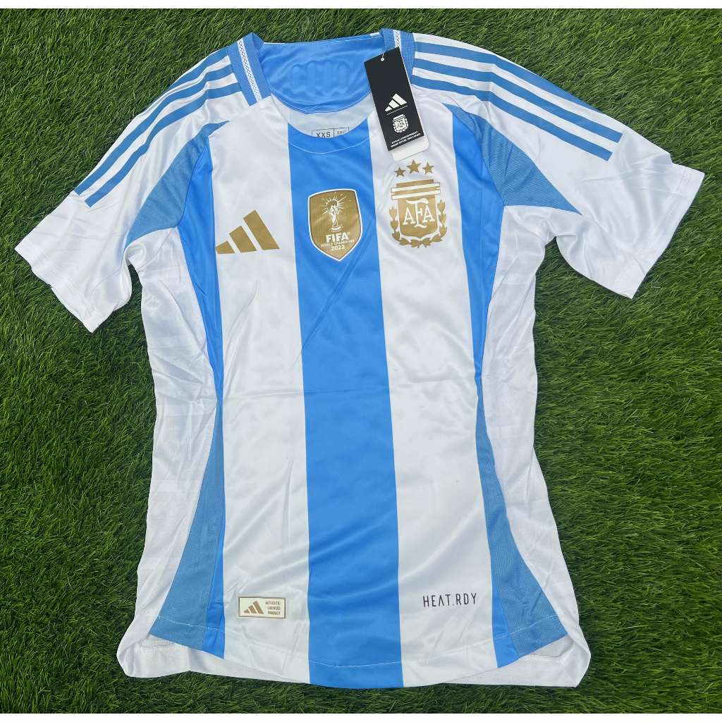 Jual (PLAYER ISSUE) Jersey Argentina Home Baju Sepak Bola PLAYER ISSUE ...
