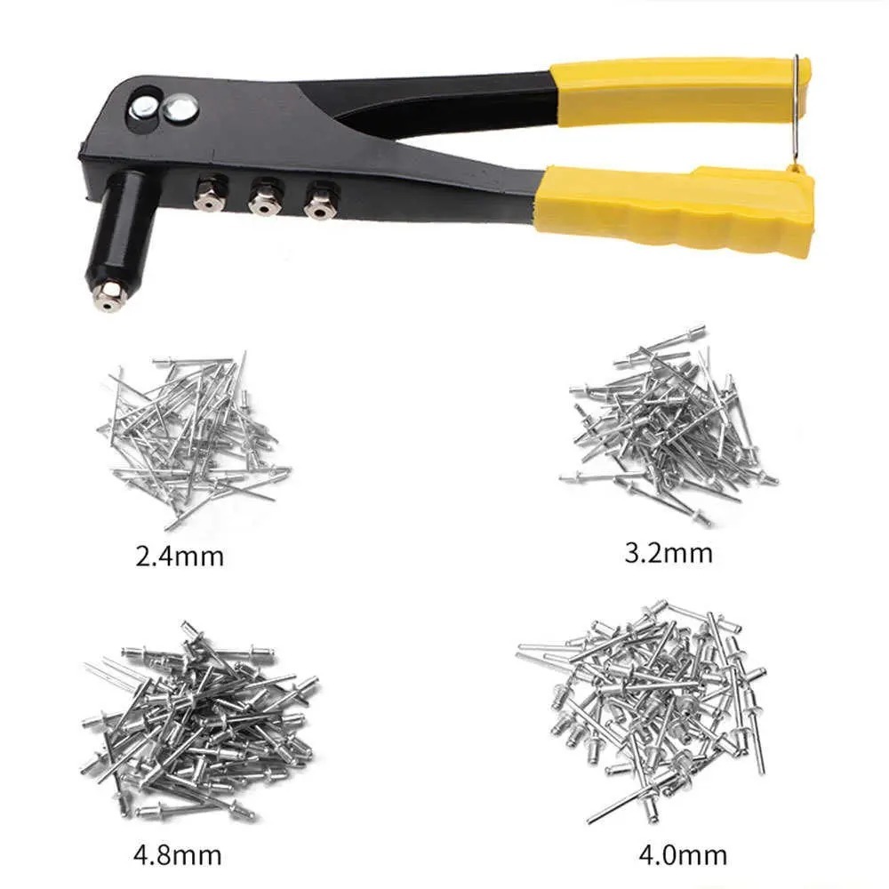 Jual 1 Paket Tang Rivet 10 Inch / Tang Ripet Paku Rivet 1 Pack 10Pcs ...