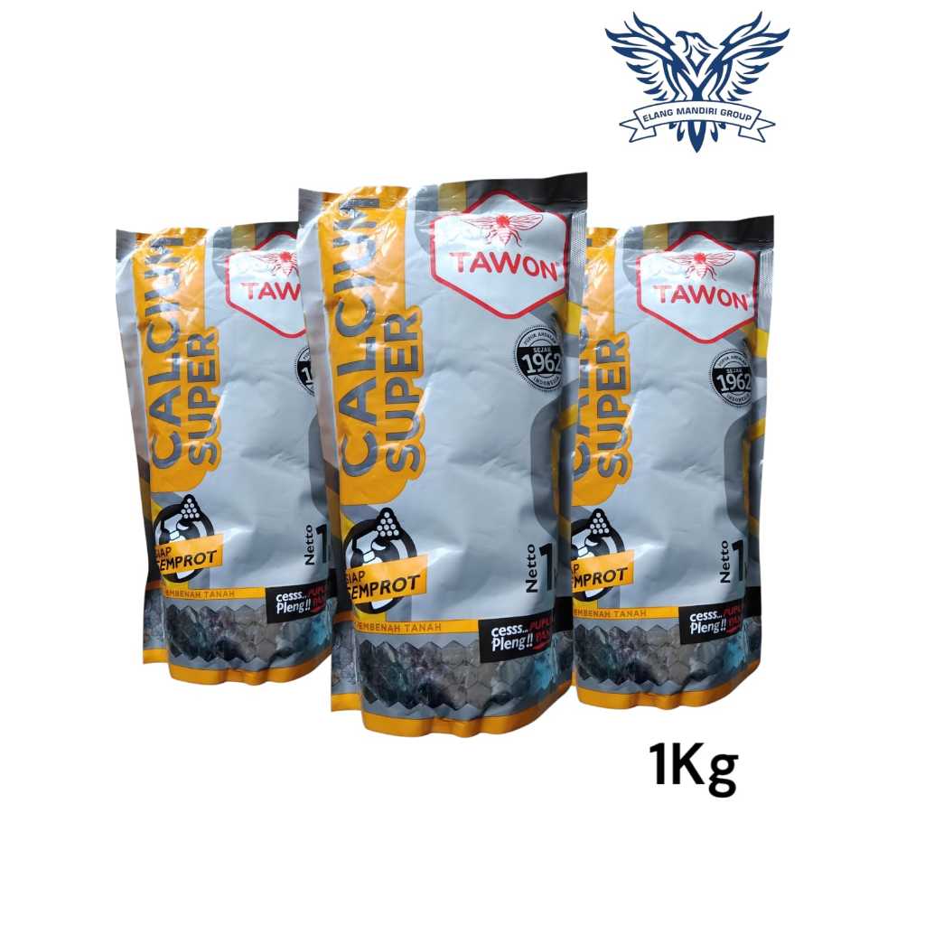 Pupuk Calsium Super Cap Tawon 1KG Pupuk untuk mempercepat pertumbuhan pupuk manohara