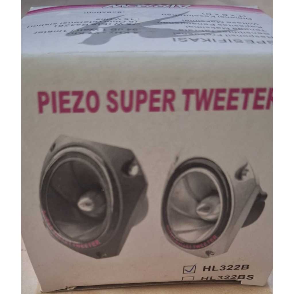 Jual Tweeter Kotak Piezo Super Tweeter (HL 322 B) | Shopee Indonesia