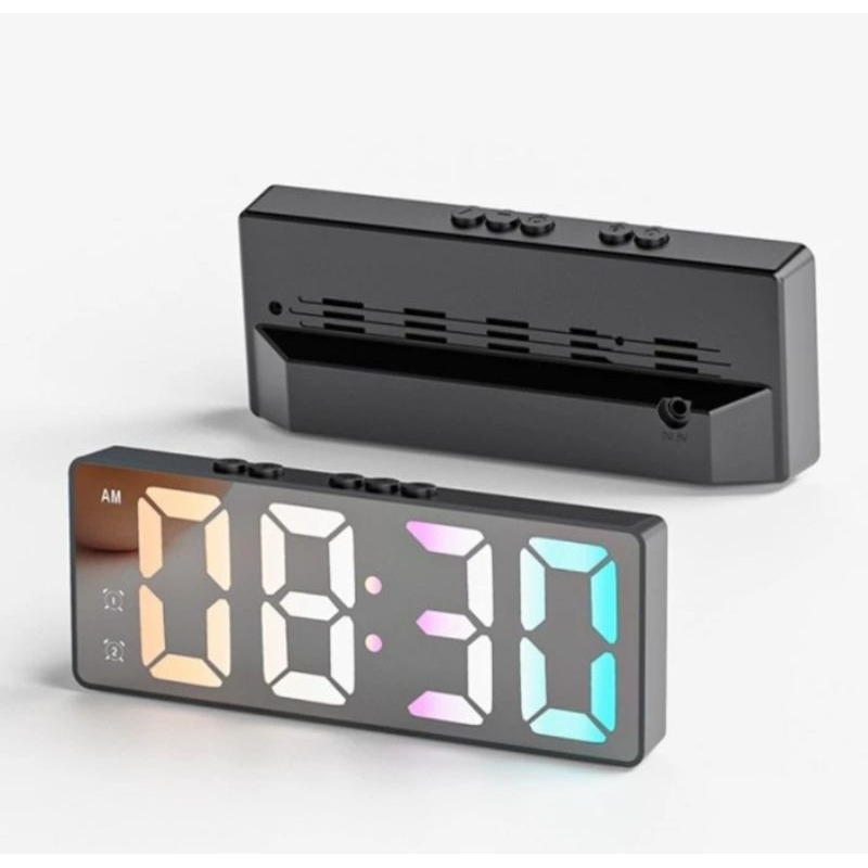 Jual JAM MEJA LED DIGITAL PREMIUM ALARM DESKTOP CLOCK USB BATERAI ...