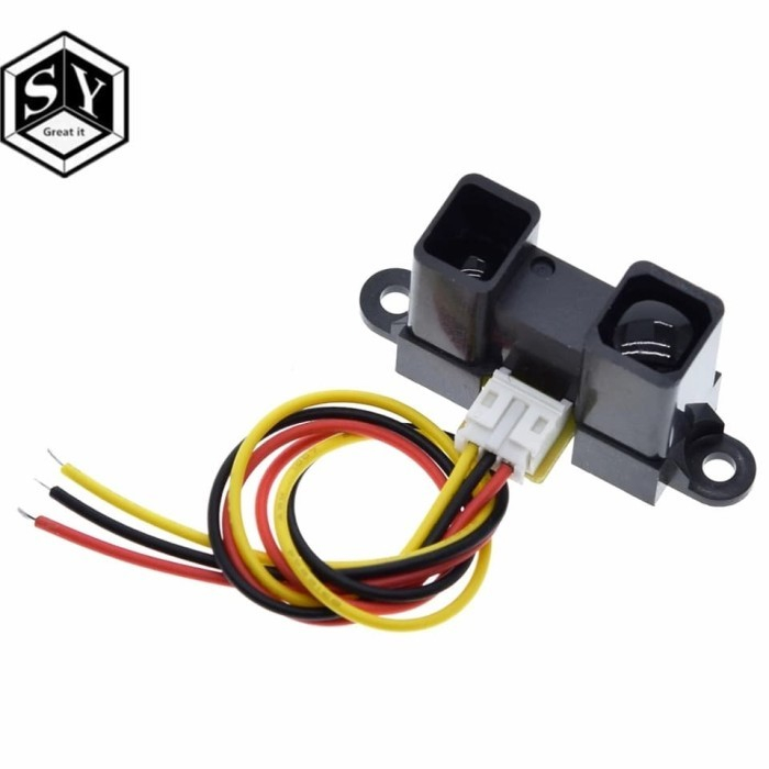 2 Stück GP2Y0A02YK0F Entfernungssensor - 20-150 Cm Abstandsmessung