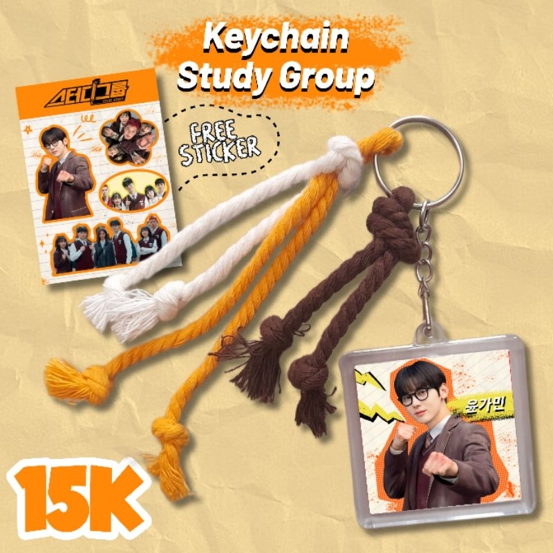 Jual Keychain bagcharm Study Group Kdrama | Shopee Indonesia