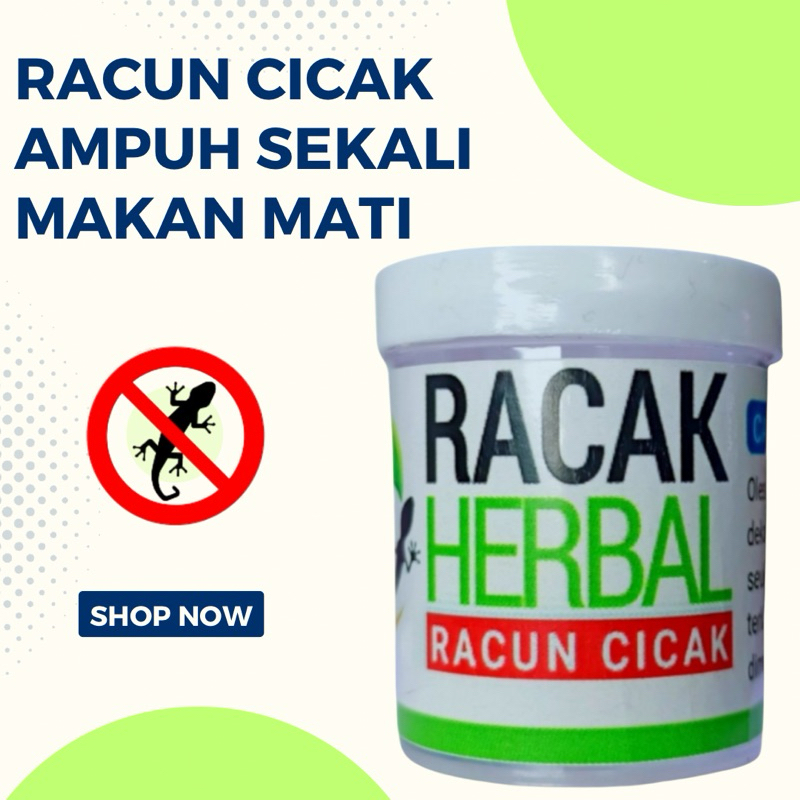 Jual Racak Herbal Rucun Cicak Ampuh Sekali Makan Mati | Shopee Indonesia