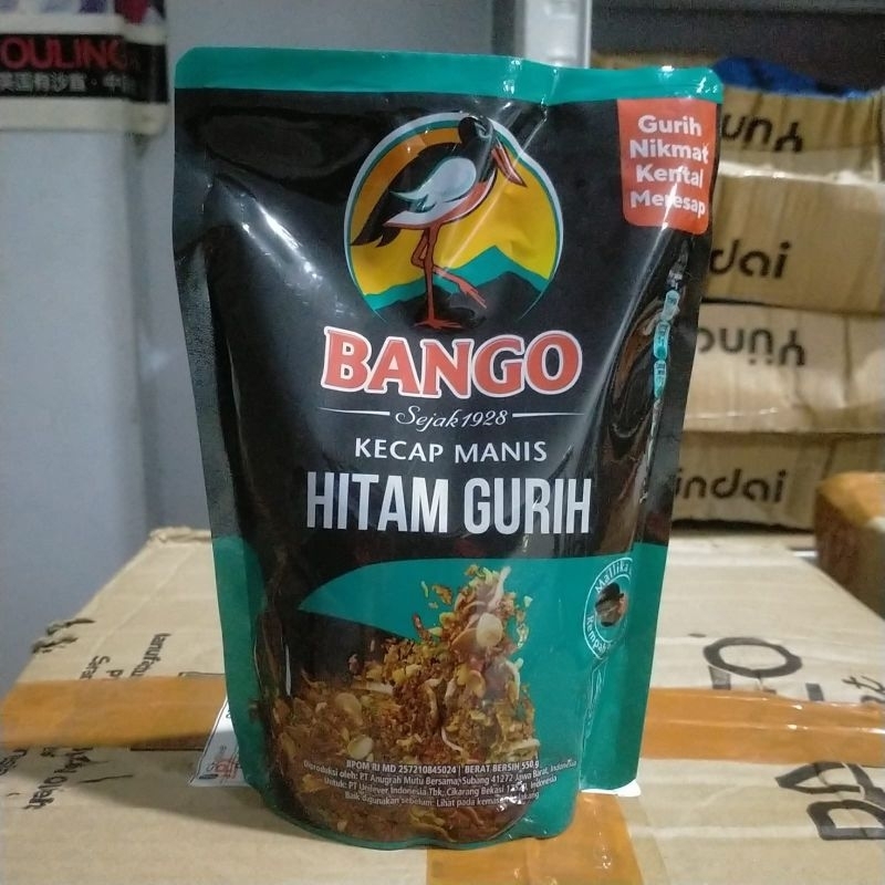 Jual kecap manis bango hitam gurih 550gr | Shopee Indonesia