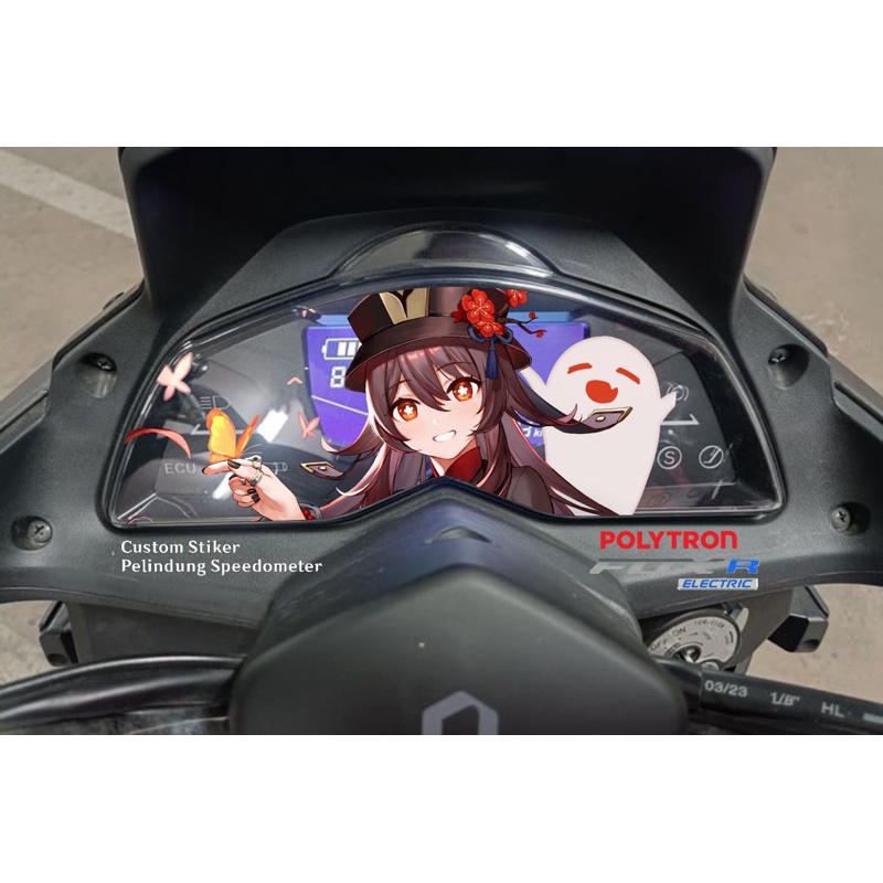 Jual (Versi upgrade) Stiker Polytron FoxR/S Speedometer Pelindung Anti ...