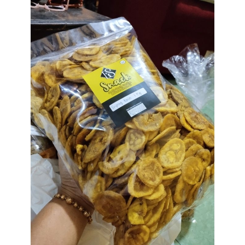 Jual Sriping Pisang Koin Manis 1Kg | Shopee Indonesia