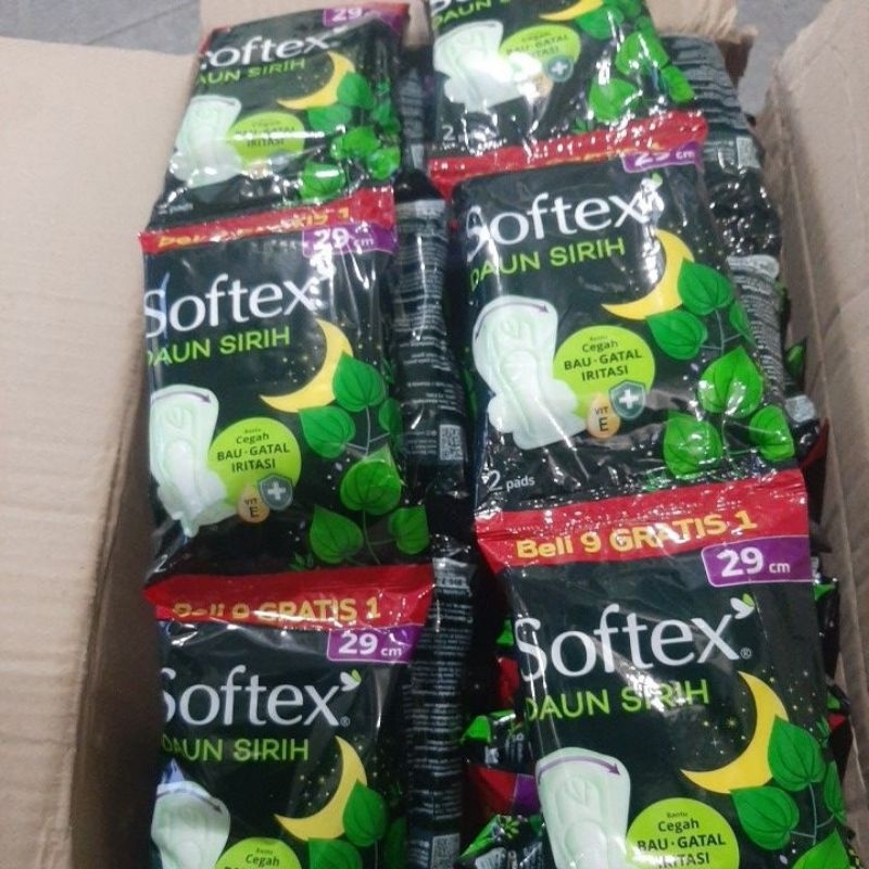 Jual softex daun sirih 29cm 2 P (harga/renceng isi 10 pcs) | Shopee ...