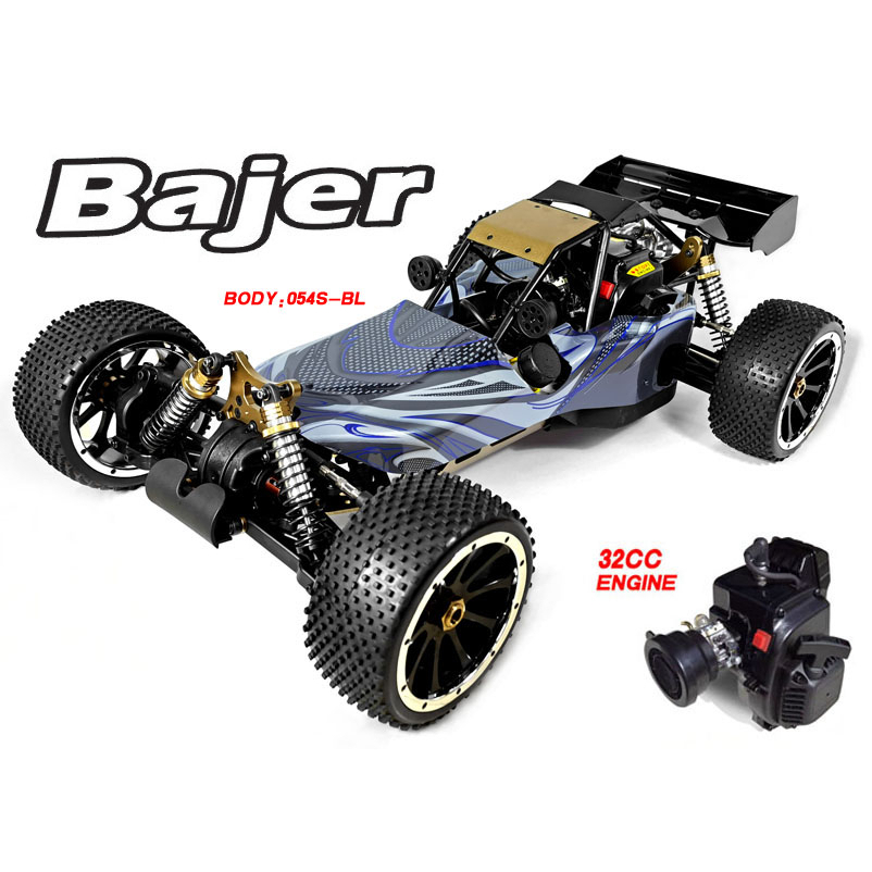 HSP Bajer 1/5 RC パワフルな2サイクル32cc ガソリンエンジン搭載！チューンチャンバー付 HSP 1:5 Giant 32cc 4WD Petrol Gas Off-Road RTR Bajer Buggy With