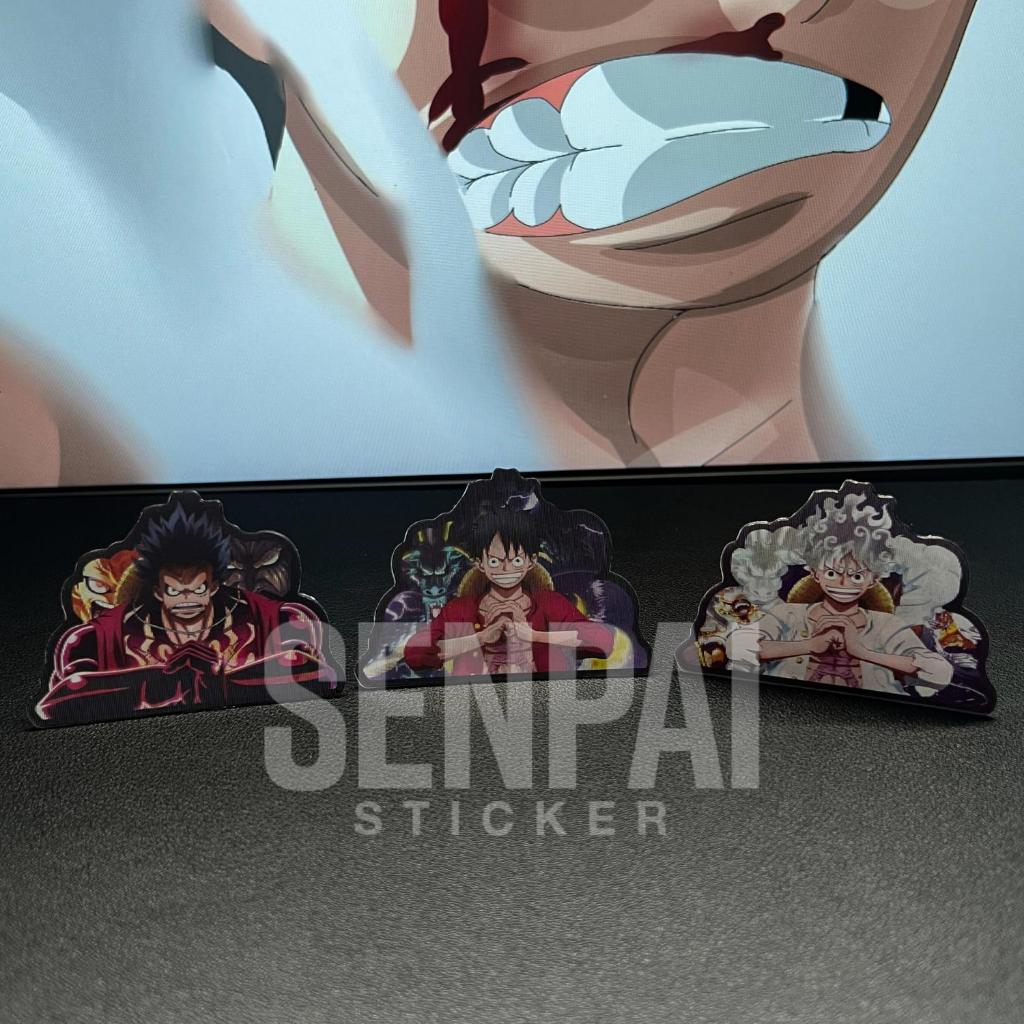 Jual Sticker One Piece MINI Anime 3D Motion KECIL Cocok untuk HP ...