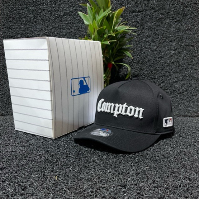 Jual Compton Putih MLb Full Tag Topi Baseball Premium | Shopee Indonesia