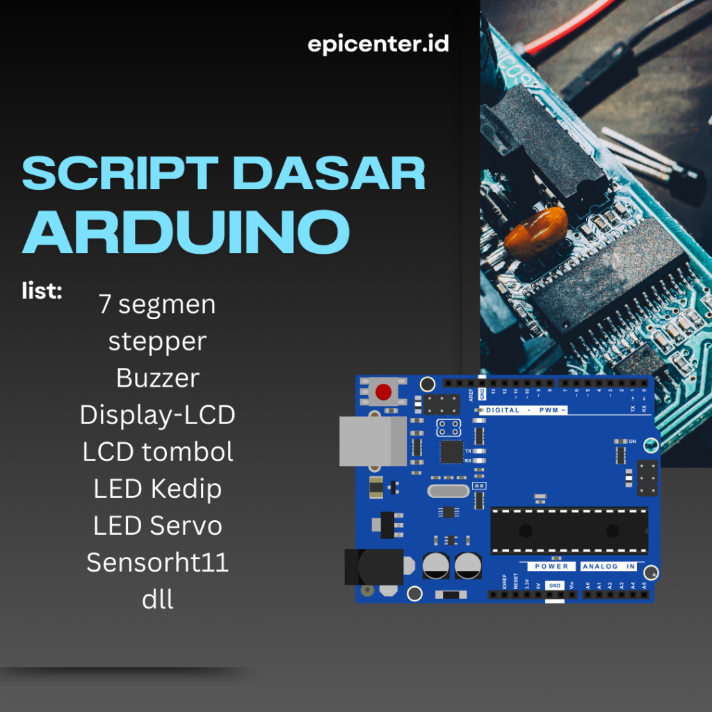 Jual Script2 source code dasar arduino basic untuk pemula | Shopee ...