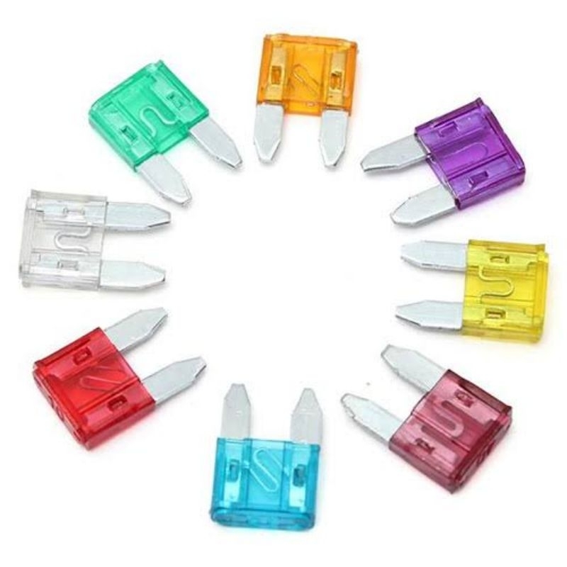 Jual FUSE MINI SKRING TUSUK TANCAP KECIL FUSE DX MINI 10A 15A 20A 25A ...