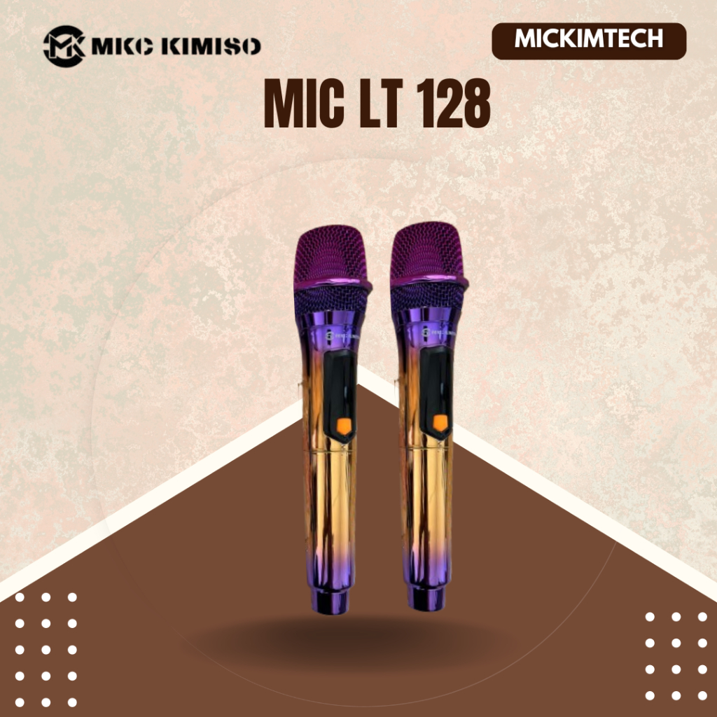 Jual Mic Wireless Profesional Microphone LT-118/LT-128 Microphone ...