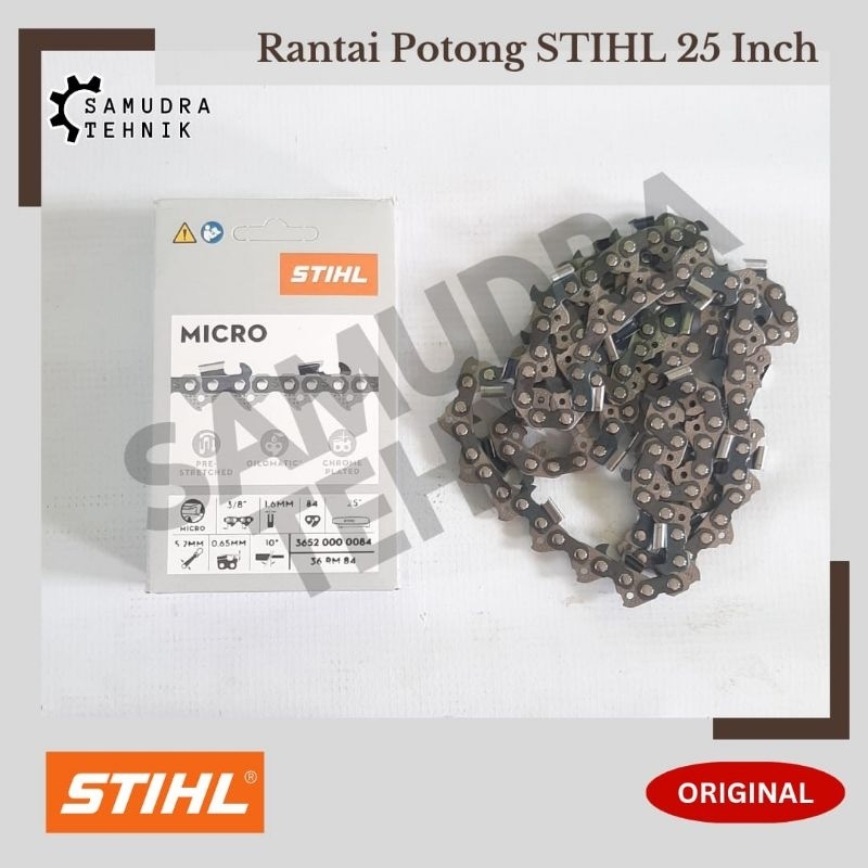 Jual RANTAI STIHL POTONG MS381 MS382 42 MATA BAR 25 INCH SENSO CHAINSAW ...