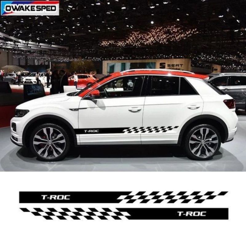 Jual Sticker mobil Volkswagen T-roc sticker terlaris mobil Volkswagen T ...