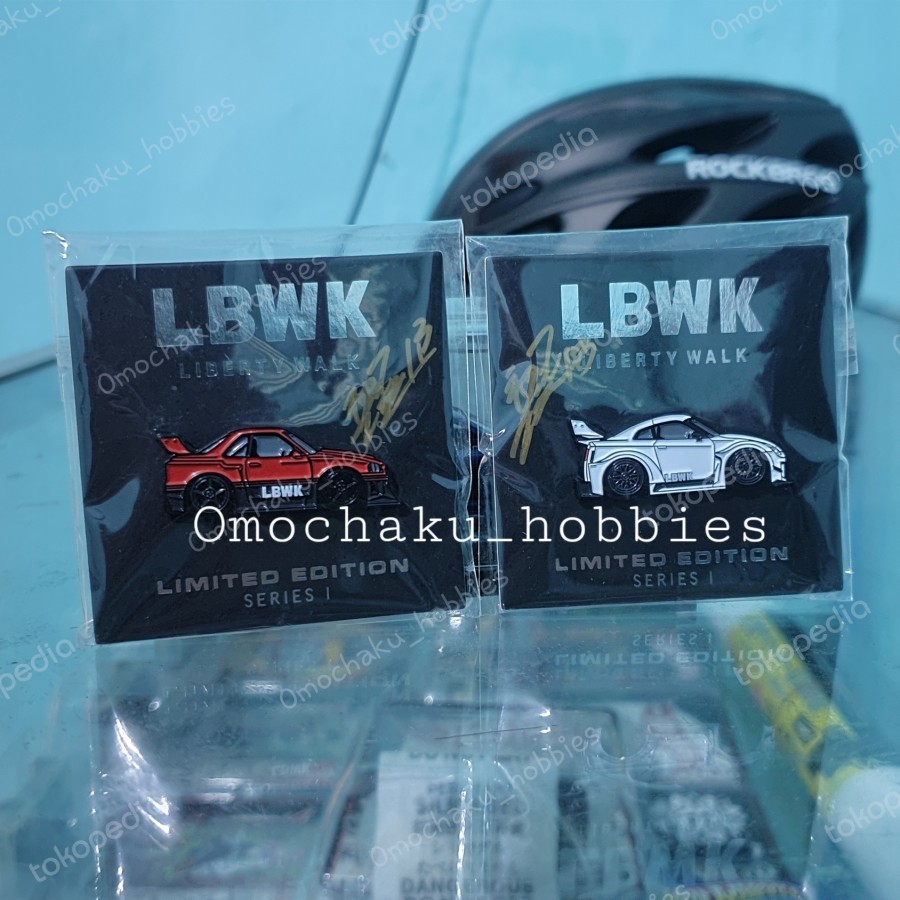 Jual PIN LBWK R34 & R35 Original LICENSED LBWK sign wataru kato ULTRA ...