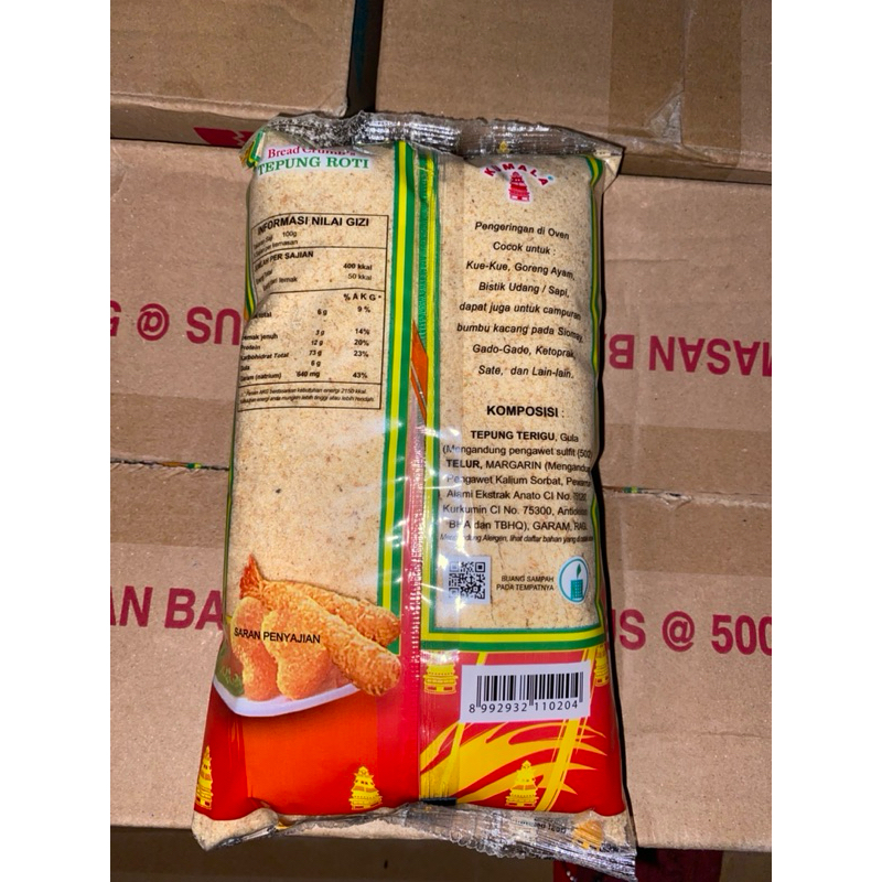 Jual Bread Crumb's TEPUNG ROTI KUMALA 500 gr | ECERAN | Shopee Indonesia
