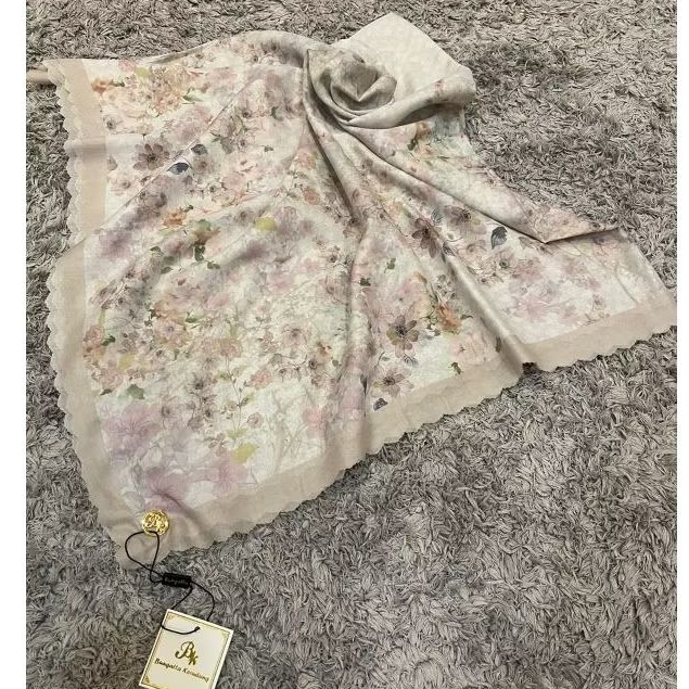 Hijab Voal Motif Syeerah Series Bungatta Terbaru Box