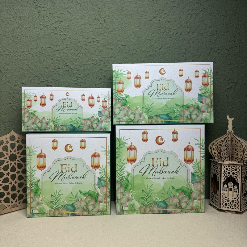BOX KUE LEBARAN IDUL FITRI / DUS KUE KERING LEBARAN / KOTAK KUE KERING RAMADAN