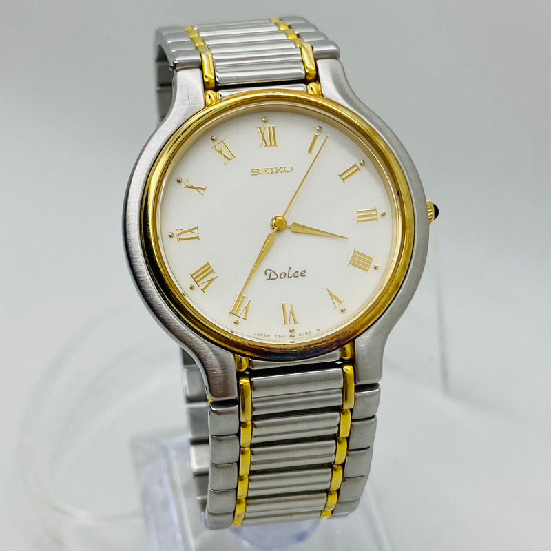 【SEIKO/セイコー】Dolce 9521-5110 メンズ腕時計　小物 新品電池 稼働 SEIKO ドルチェ 9521-5110 QZ 腕時計 - メルカリ