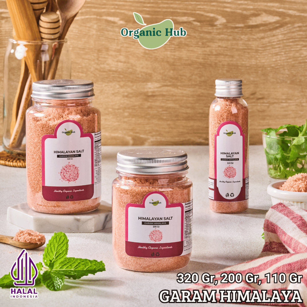 Jual Organic Hub Himalayan Salt Premium Organik 100% Original Pure ...