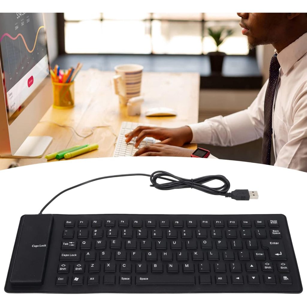 Jual Keyboard Flexible USB for PC Laptop Notebook/ keyboard silikon ...