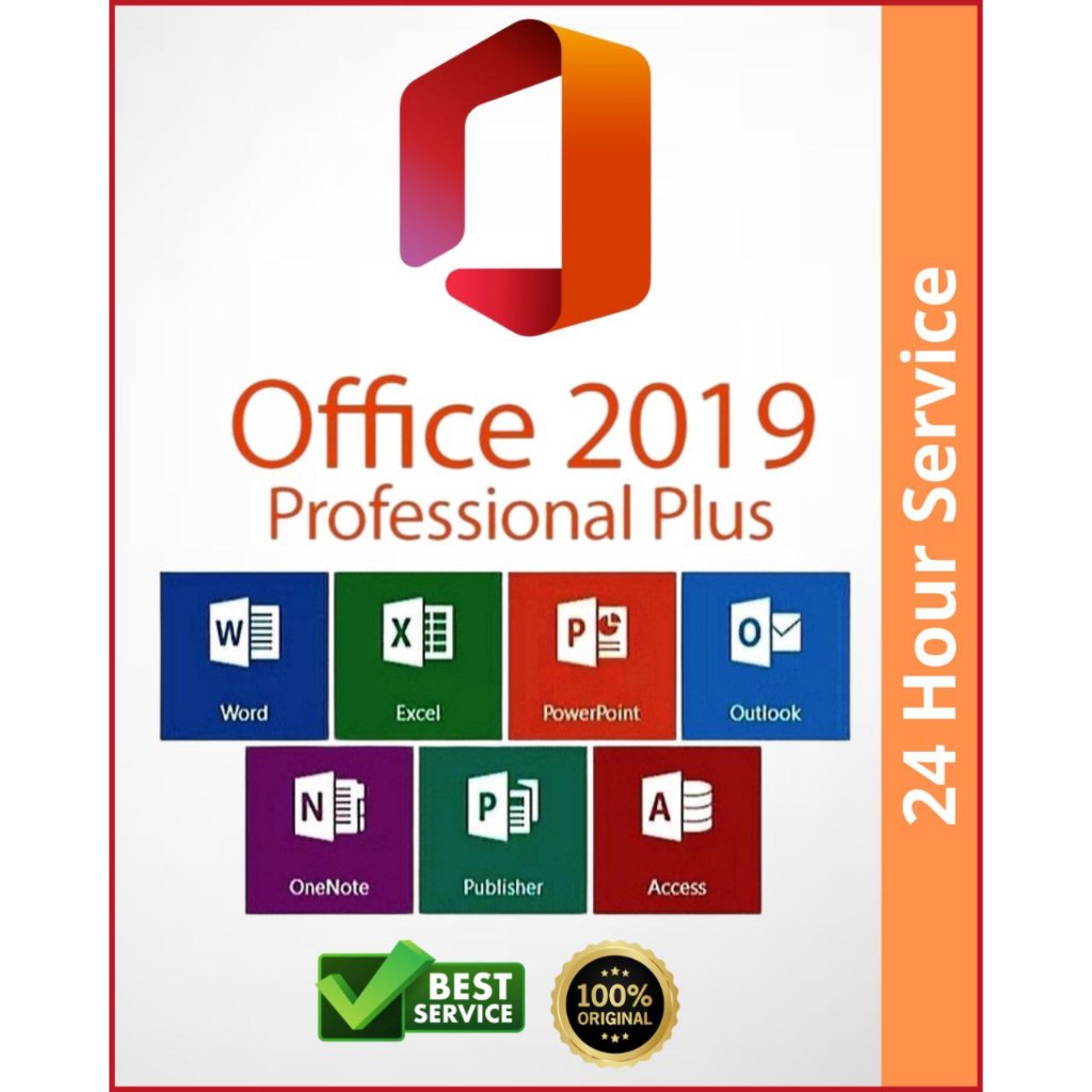 Jual Big Sale Microsoft Office 2019 Professional Plus Original Serial ...