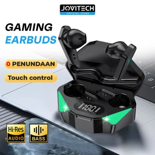 Jovitech Headset Bluetooth Gaming TWS X15 Bluetooth V5.2 LED Smart Display Headset Nirkabel - T23