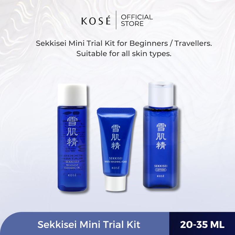 Jual KOSÉ Sekkisei Mini Trial Kit | Shopee Indonesia