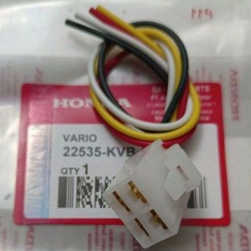 Jual SOKET ASLI HONDA Kabel KIPROK KODE-KVB UNTUK MOTOR BEAT-SCOOPY ...