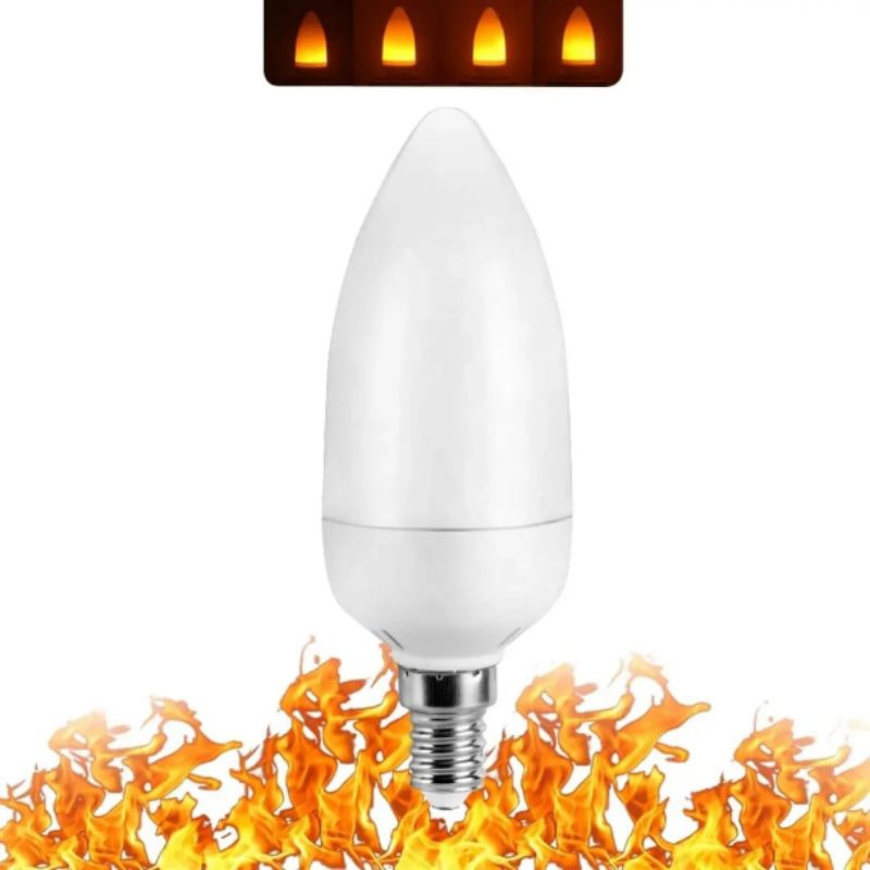 Jual Lampu Api Model Lilin Fitting E27 | Shopee Indonesia