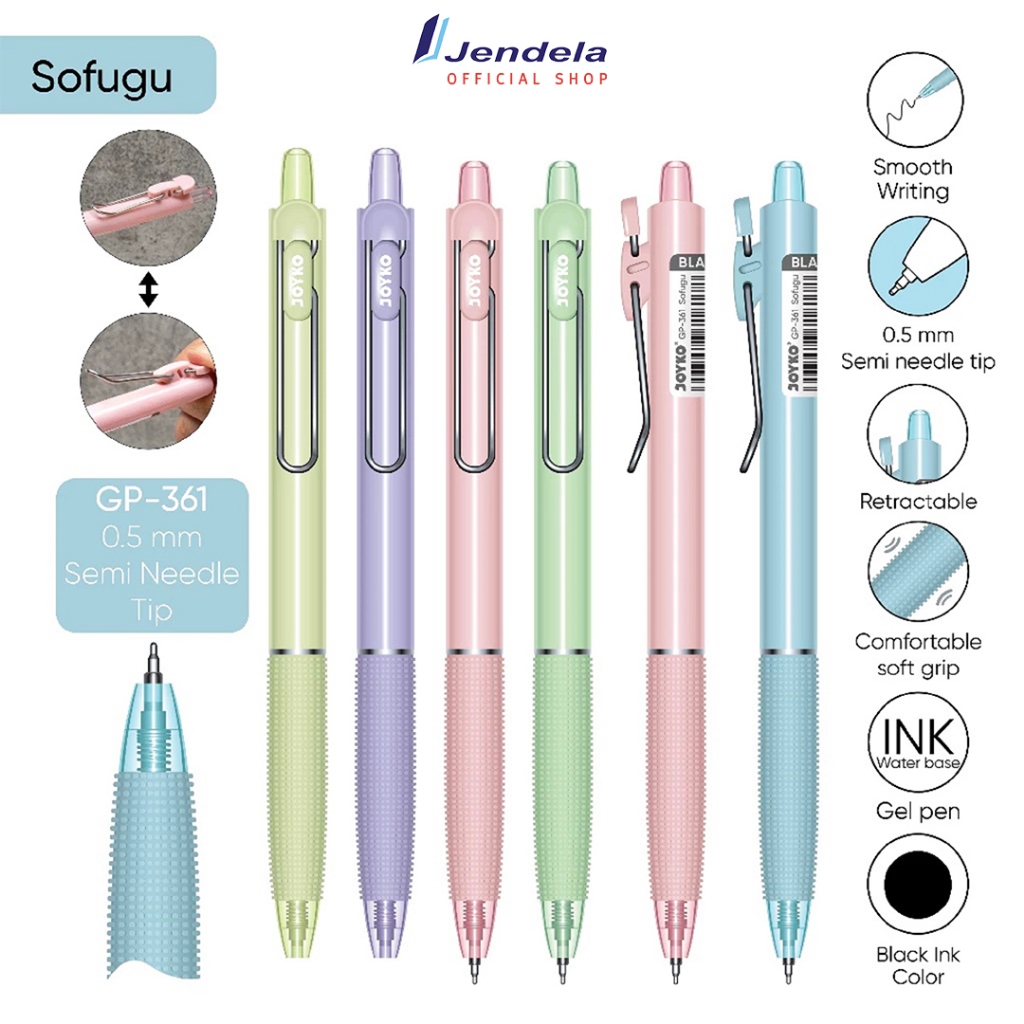 Jual Bolpoin Joyko GP-330 Big Fill Bolpoin Retractable Pena Pulpen ...