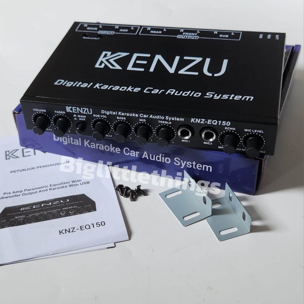 Jual Preamp Parametric Equalizer Mobil Dengan Subwoofer Output Dan ...