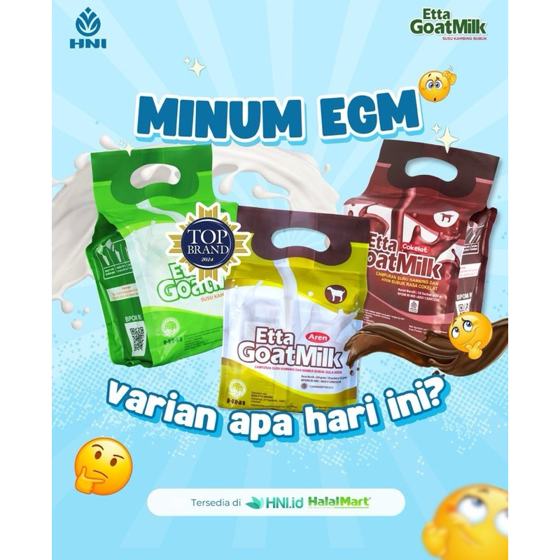 Jual Etta Goat Milk H N I rasa original/aren/cokelat | Shopee Indonesia