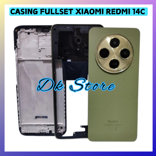 Jual Cassing Fullset XIAOMI REDMI 14C Housing Backdor bezel Plus Frame ...