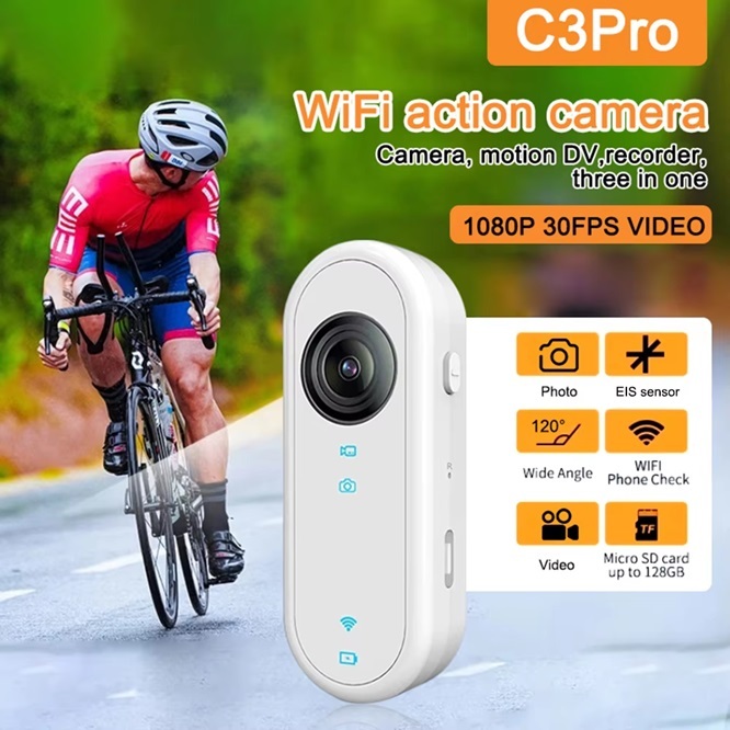 Jual Mini Pocket Action Camera with EIS Sensor | Kamera Aksi Vlog | Spy ...