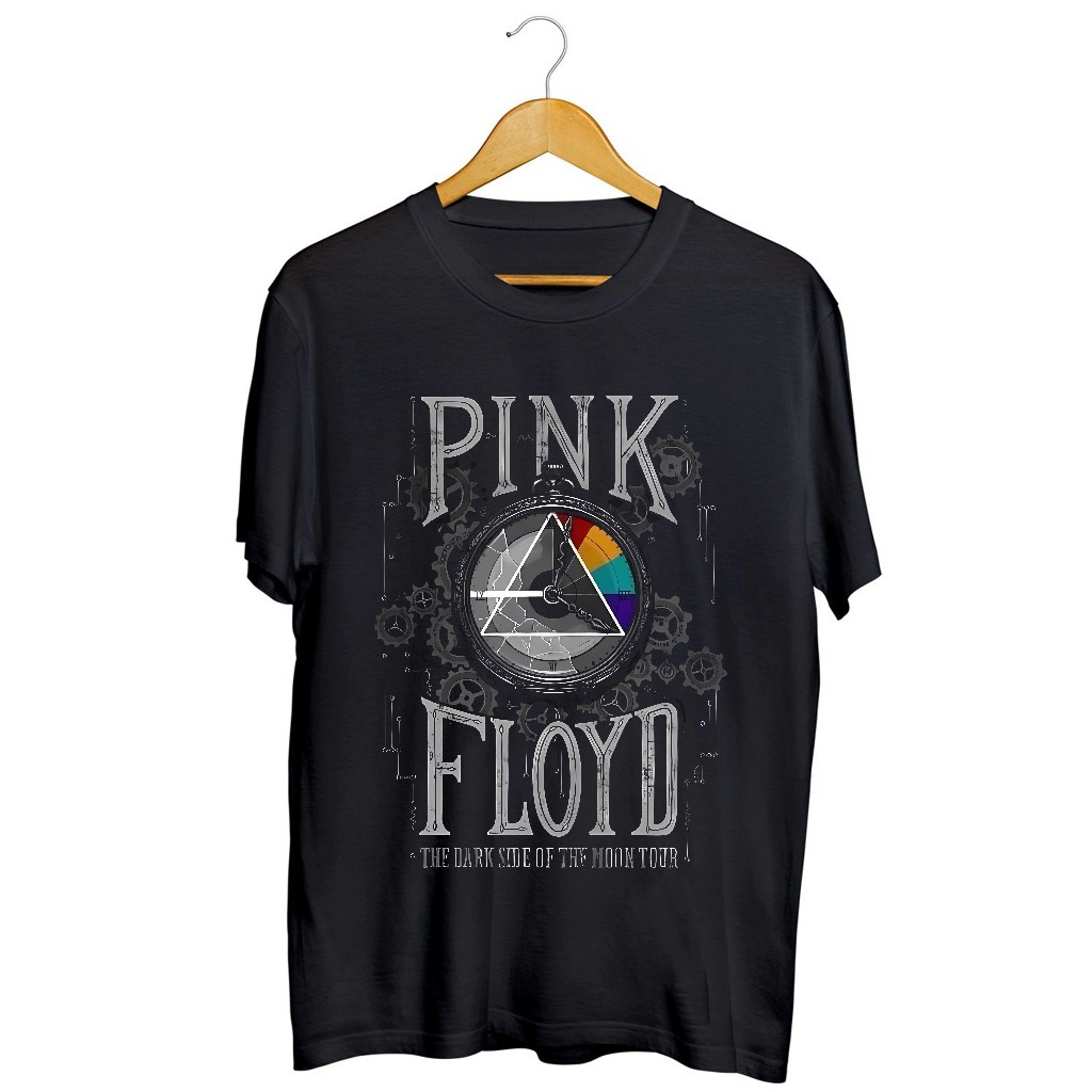 T-shirt manches courtes coton Pink Floyd noir homme | La Halle