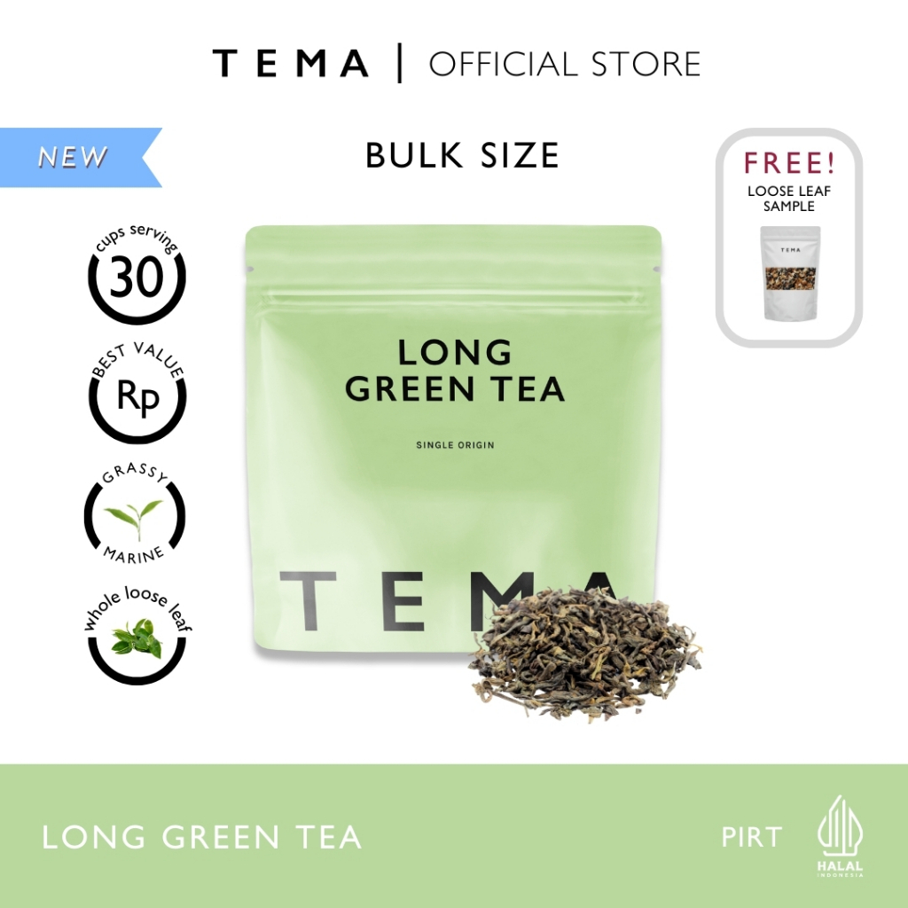 Jual Long Green Organic Tea | Teh Hijau | Long Green Tea - TEMA Tea ...