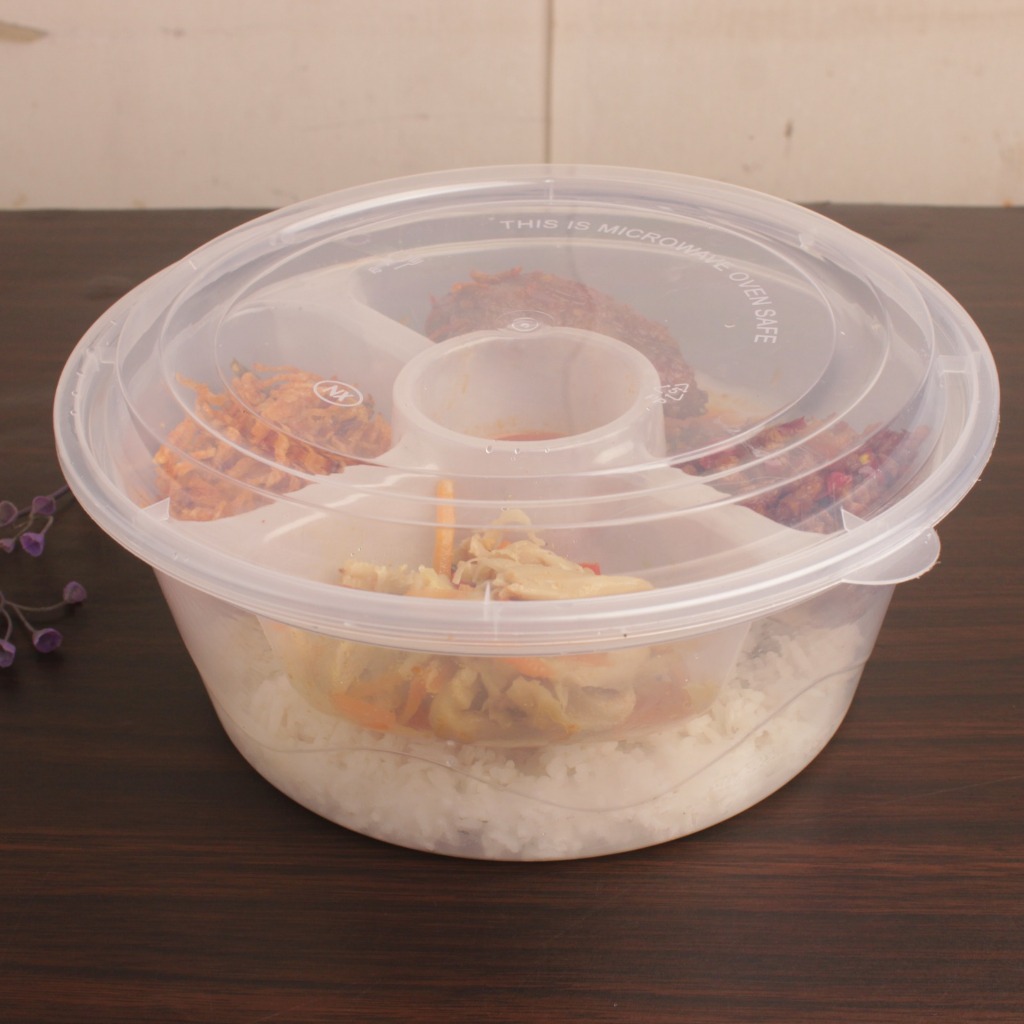 Jual WADAH MAKAN/TEMPAT SAYUR THINWALL SEKAT/ WADAH BERKAT MAKANAN ...