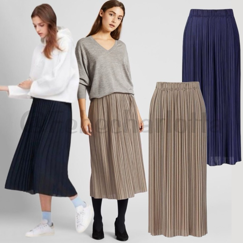 Jual Rok Plisket 7/8 Perempuan Remaja - Dewasa UNGL | Shopee Indonesia
