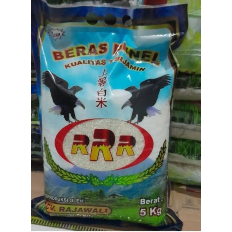 Jual Beras rajawali RRR biru 5kg | Shopee Indonesia