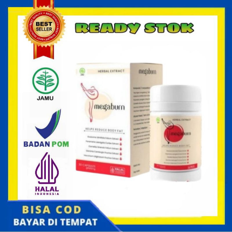 Jual MEGABURN Helps Reduce Diet Pelangsing Tubuh Original | Shopee ...