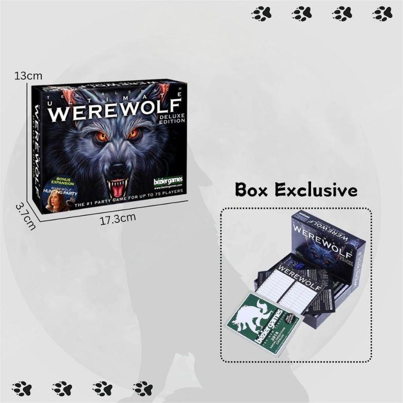 Jual 1 Set Ultimate Werewolf Deluxe Edition Board Game Ultimate Edition ...