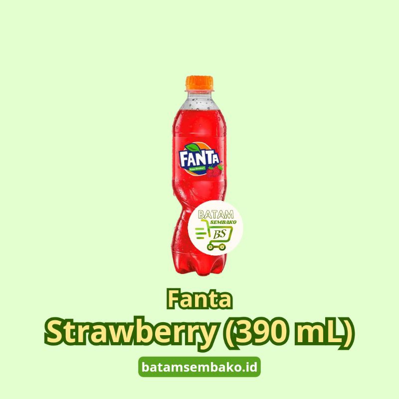 Jual Fanta Soft Drink Strawberry 390 mL dan 1 Liter | Shopee Indonesia