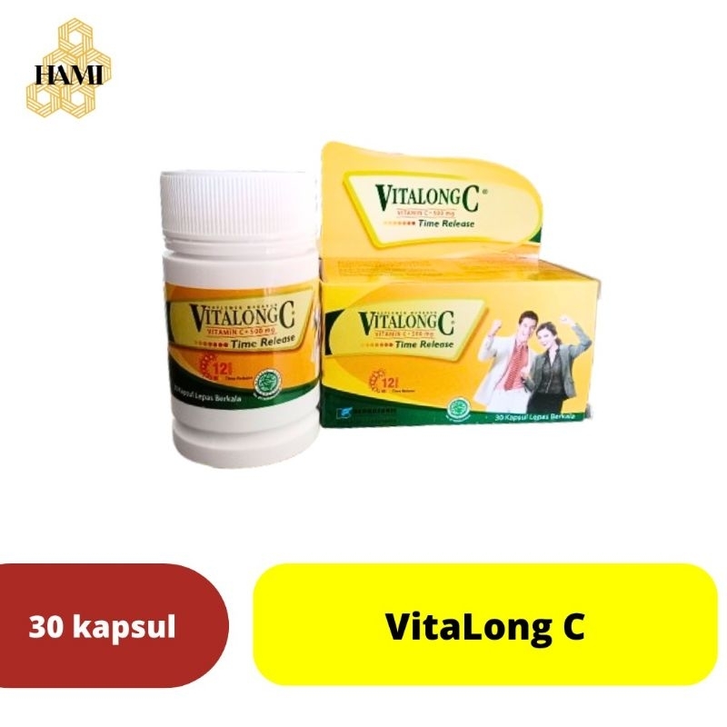 Jual Vitalong C Botol 30 kaplet - Multivitamin Vitamin C | Shopee Indonesia